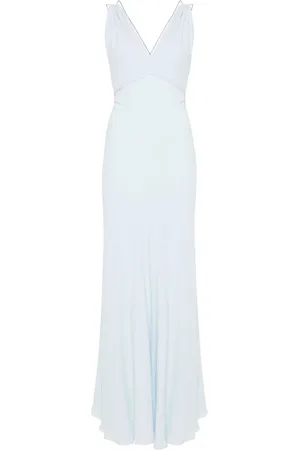 SEMICOUTURE Kjole, Dame, Blå, XS, Elegant Celeste Kjole