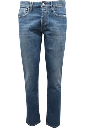 Cycle Jeans, Herre, Blå, W30, Bedste Komfort Slim Italiensk Stil
