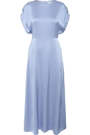 INWEAR Kjole, Dame, Blå, 2XL, Polyester, Blå Serenity Kjole med Bådhals