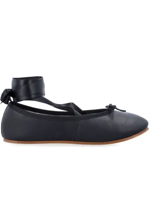 Repetto Sko, Dame, Sort, 37 EU, Læder, Sorte Lukkede Balletflader Lædersko