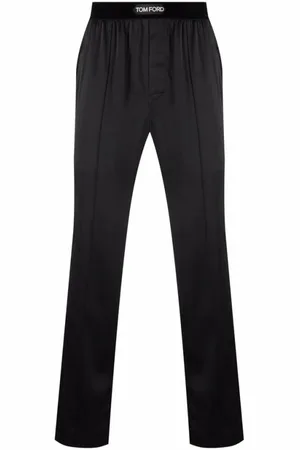 Tom Ford Bukser, Herre, Sort, 2XL, Spandex, Slim-fit Bukser