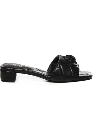 Kurt Geiger Sko, Dame, Sort, 39 EU, Sorte Sandaler Mule Kensington Q Low