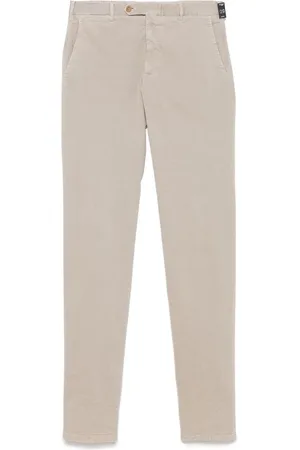 ROTA Bukser, Herre, Brun, 3XL, Bomuld, Brun Bomuld Twill Tapered Leg Bukser