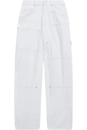 Isabel Marant Bukser, Dame, Blå, XS, Denim, Denim Wide Leg Jeans Lyseblå