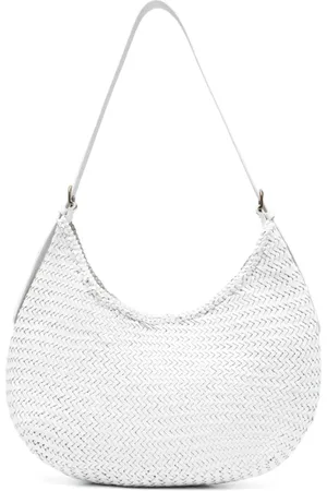 Dragon Diffusion Taske, Dame, Hvid, ONE SIZE, Uld, Hvid Skuldertaske med Magnetisk Lukning