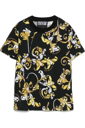 VERSACE Top, Dame, Sort, S, Sorte T-shirts og Polos