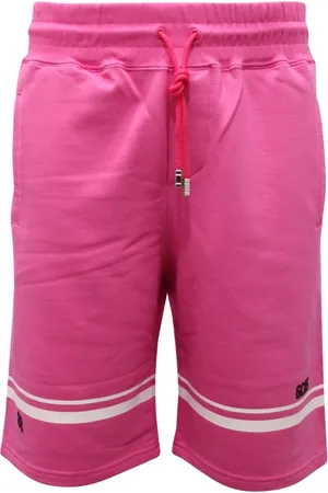 GCDS Shorts, Herre, Lyserød, XS, Italiensk Felpa Shorts Ss23M300156 Stil