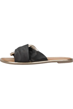 Gioseppo Sko, Dame, Sort, 37 EU, Uld, Stilfuld Sandal Whately Sliders