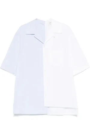 Lanvin Skjorte, Herre, Hvid, L, Bomuld, Hvid Button-Up Skjorte
