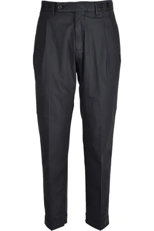 Berwich Bukser, Herre, Sort, S, Bomuld, Bomuld Lycra Elastan Bukser