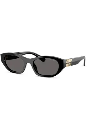 Miu Miu Tilbehør, Dame, Sort, 53 MM, Tyl, MU A03S 16K08Z Solbriller