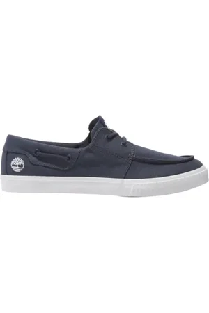 Timberland Sko, Herre, Blå, 45 EU, Uld, Blå Afslappede Sneakers