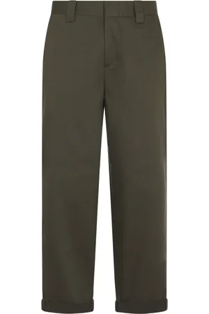 Golden Goose Bukser, Herre, Grøn, L, Bomuld, Chino Skate Bukser Komfort Gabardine