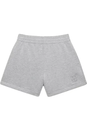 ANINE BING Shorts, Dame, Grå, S, Uld, Bløde Elastiske Talje Shorts & Knickers