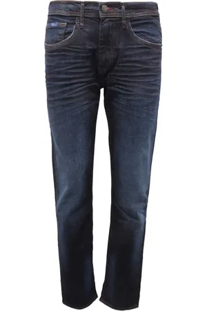 Blend Jeans, Herre, Blå, W28, Denim, Slim Denim Twister Bukser