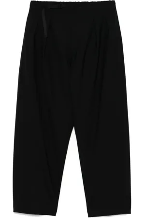 Seven Gauge Bukser, Herre, Sort, XL, Sort Bæltet Talje Lommebukser