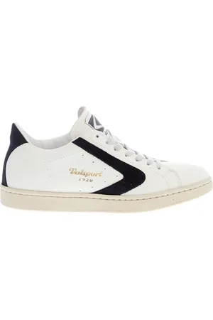 Valsport 1920 Sko, Dame, Hvid, 36 EU, Uld, Hvide Blå Sneakers til Kvinder