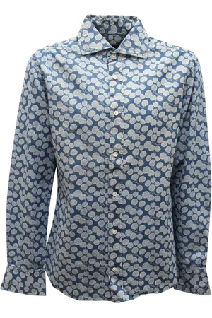 ALTEA Skjorte, Herre, Blå, XS, Indigo Skjorte 1554303 Model 01/R