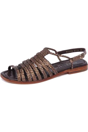 Pon´s quintana Sko, Dame, Brun, 36 EU, Flettet sandal i bronze