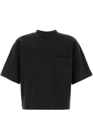 Entire Studios Top, Herre, Sort, M, Bomuld, Sort Bomuld Oversize T-Shirt