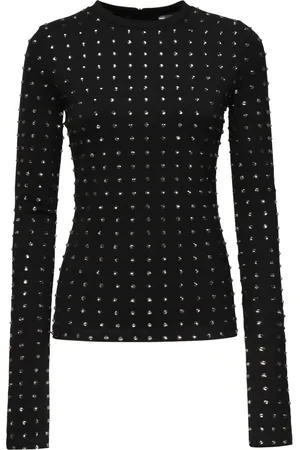 Sportmax Top, Dame, Sort, S, Sort Top Negus