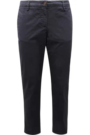 White Sand Bukser, Dame, Blå, M, Audrei wo bukser i trendy stil