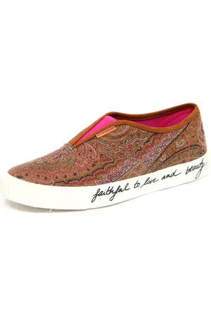Etro Sko, Dame, Flerfarvet, 41 EU, Paisley Slip-On Sko til Kvinder