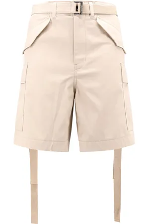 SACAI Shorts, Herre, , S, Bomuld, Shorts med lynlåslukning