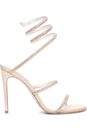 RENE CAOVILLA Sko, Dame, , 37 EU, Uld, Højhælede sandaler