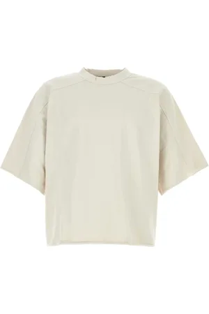 Entire Studios Top, Dame, , L, Bomuld, Oversize Kridt Bomuld T-Shirt