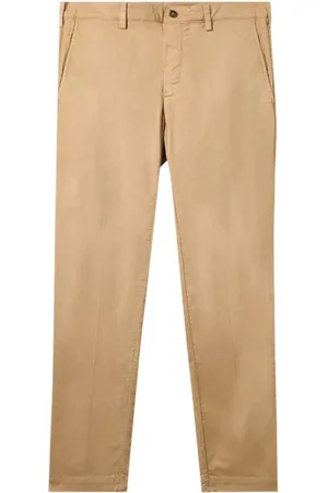 Brooks Brothers Bukser, Herre, , W32, Bomuld, Almindelig pasform stræk bomuld gabardine komfort chino