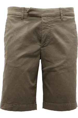 ELEVENTY Shorts, Herre, Grøn, W30, Bomuld, Army Bomuld Bermuda Shorts