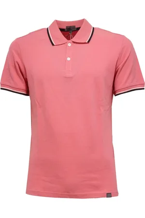 Geox Top, Herre, Lyserød, M, Uld, Slim Fit Garment Dyed T-Shirt