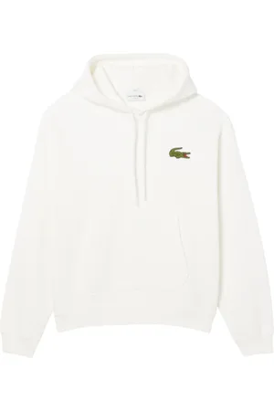 Lacoste Sweathshirts & Hoodies, Herre, Hvid, 2XS, Hvide Sweatre til Mænd
