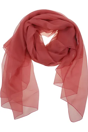 Alberta Ferretti Tilbehør, Dame, Lyserød, ONE SIZE, Chiffon, Chiffon Tørklæde