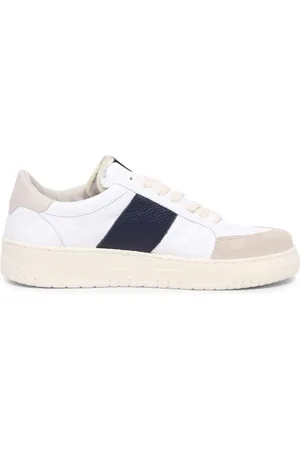SAINT SNEAKERS Sko, Herre, Flerfarvet, 45 EU, Hvide Sail sko, lavet i Italien