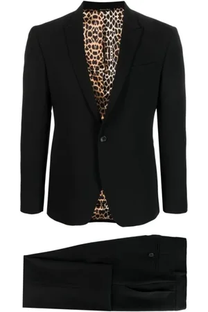 REVERES 1949 Jakkesæt, Herre, Sort, S, Uld, Single Breasted Suits