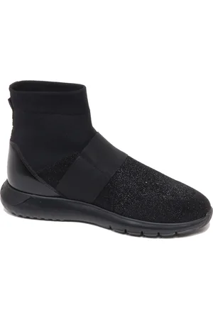 Hogan Sko, Dame, Sort, 36 EU, Stjernestøv Slip On Sko