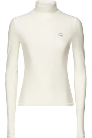 COPERNI Top, Dame, Hvid, S, Hvid højhalset top