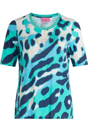 Betty Barclay Top, Dame, Flerfarvet, 2XL, Blomstret Basis T-shirt