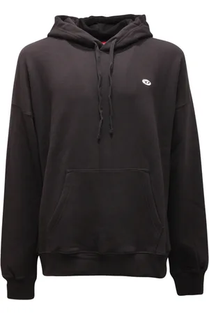 Diesel Sweathshirts & Hoodies, Herre, Sort, M, Hættetrøje med model design