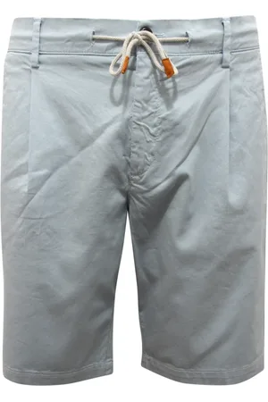 ELEVENTY Shorts, Herre, Blå, W36, Bermuda Shorts Made in Italy