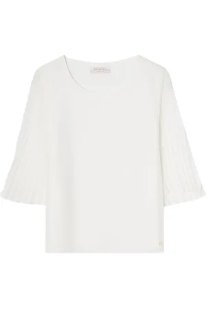 BUSNEL Bluser & Skjorter, Dame, Hvid, S, Polyester, Jane Top