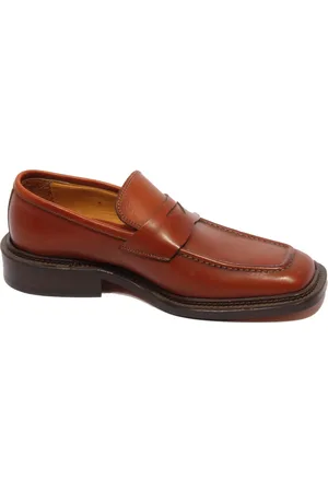 Geox Sko, Herre, Brun, 39 EU, Uld, Vintage effekt loafer sko