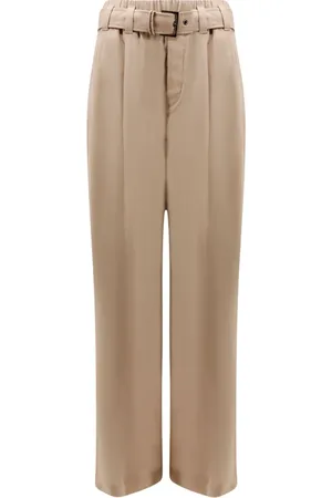 Brunello Cucinelli Bukser, Dame, , S, Bomuld, Bukser med Elastisk Talje