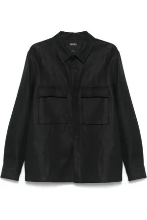 Ermenegildo Zegna Jakke, Herre, Sort, XL, Light Jakke