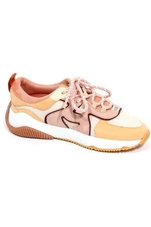 Hogan Sko, Dame, Flerfarvet, 36 1/2 EU, Suede, Suede/Stof Sko med Memory Foam Teknologi