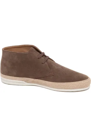 Hogan Sko, Herre, Brun, 44 1/2 EU, Suede, Suede Derby Støvle Sko
