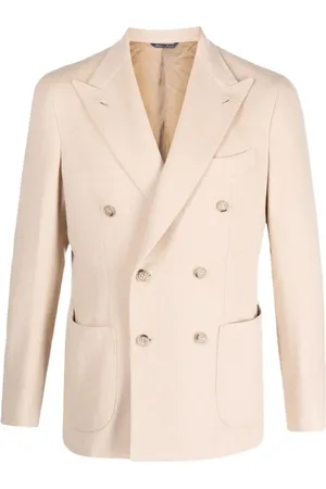 GABO NAPOLI Jakke, Herre, , L, Dobbeltbrystet kamelhår blazer