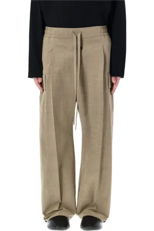 FEAR OF GOD Bukser, Herre, , M, Uld, Melange Wide Leg Cargo Bukser